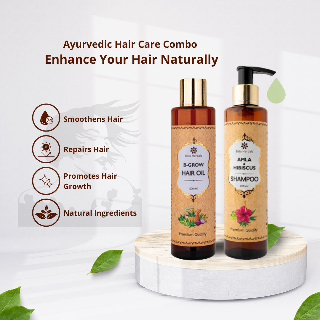 Balu Herbals Hair Care Combo