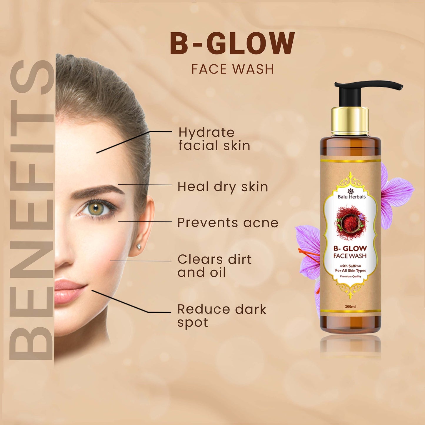 B Glow - Face Wash