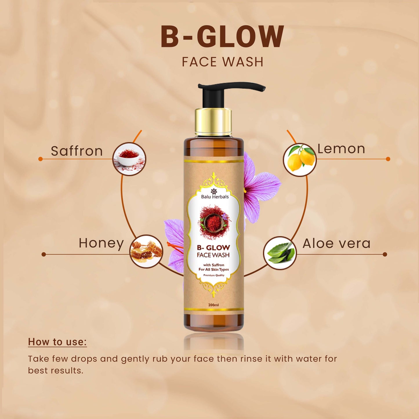 B-Glow Face Wash 200ML