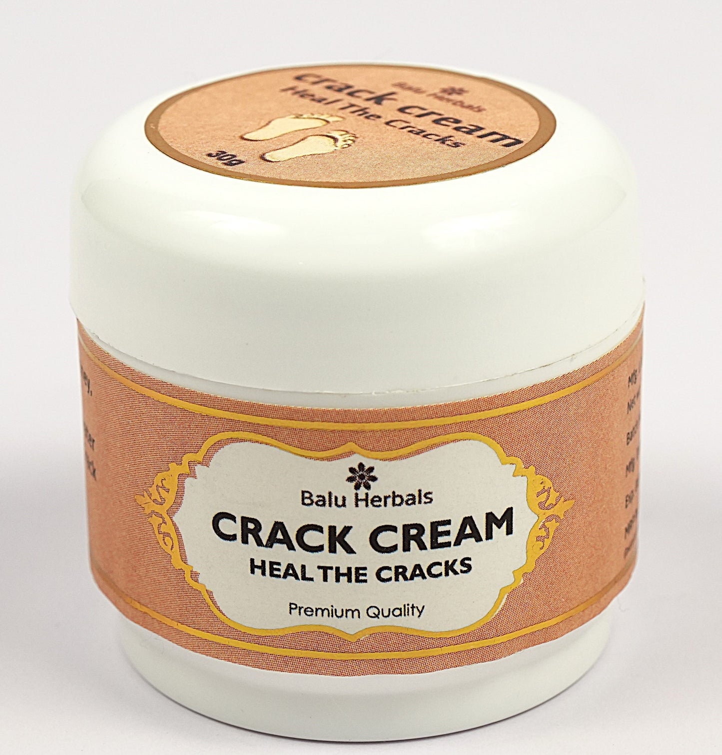 Balu Herbals - Ayurvedic Crack Cream 30G