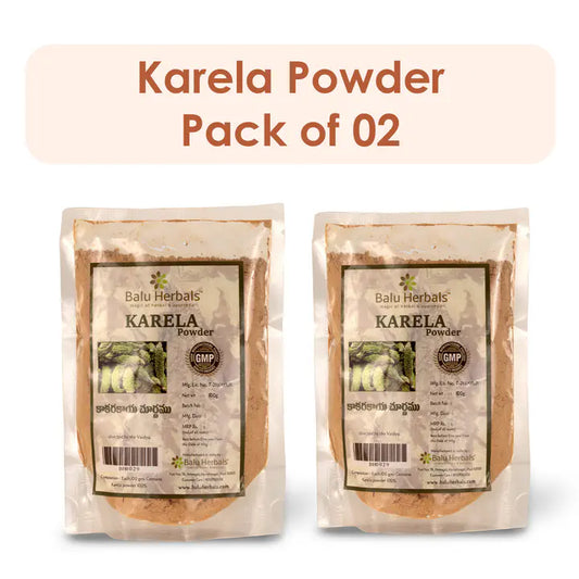 Bitter Gourd | Karela | Kakarakaya Powder (Pack of 2)
