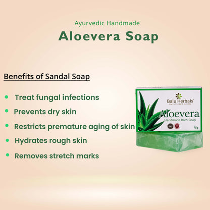 Aloe vera Soap (Pack of 3)