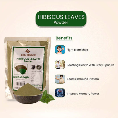 Hibiscus/Mandara Leaves Powder (Pack of 2)