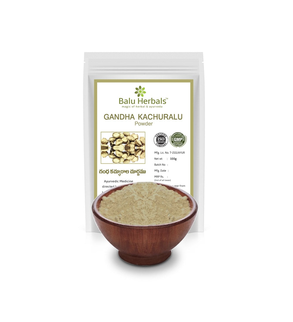 Spiked Ginger Lily | Kapoor Kachri | White Turmeric| Gandha Kachuralu Powder