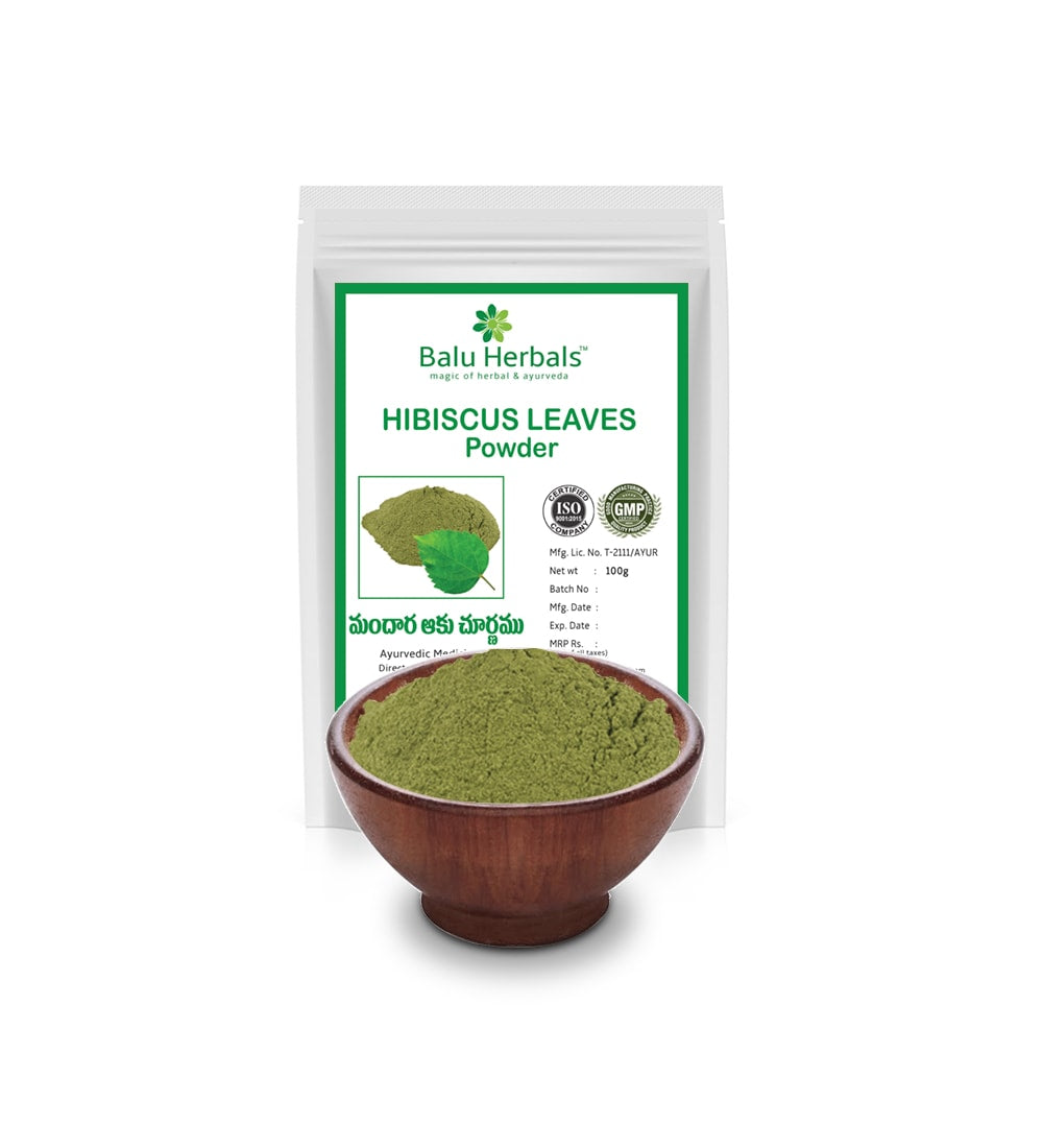 Hibiscus/Mandara Leaves Powder