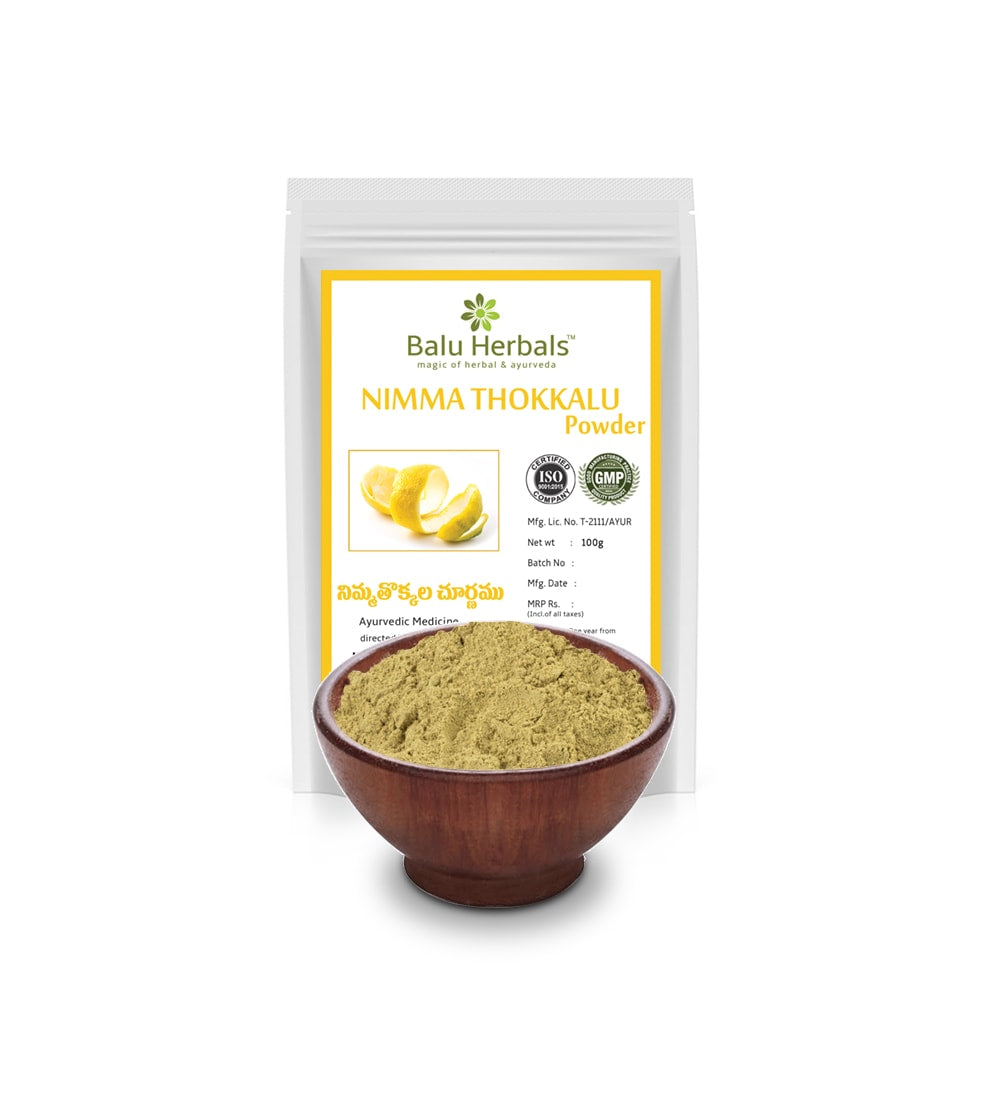 Lemon Peel /Nimma Thokkala Powder 100G