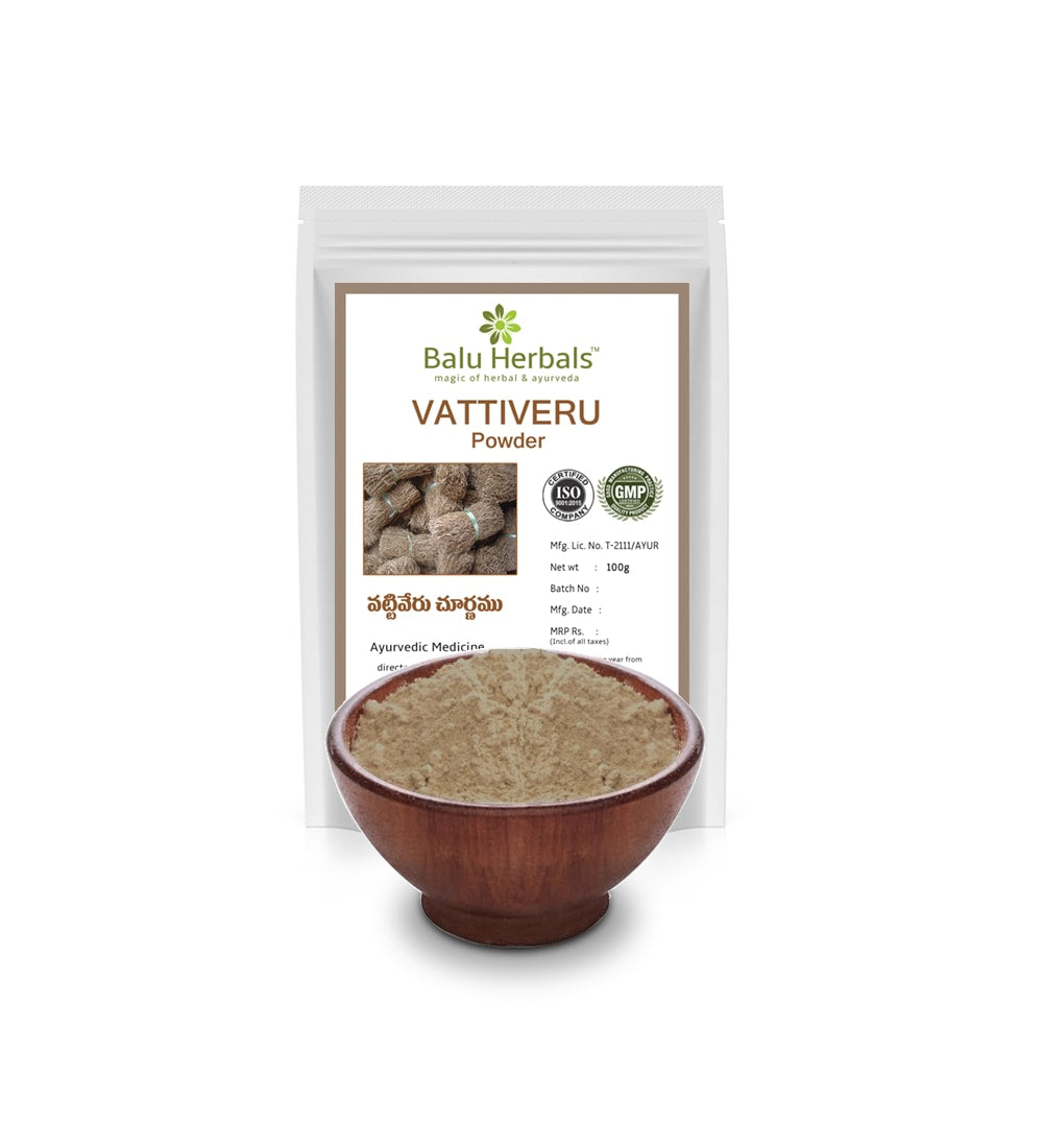 Usira | Vattiveru | Camel Grass | Khas Khas Grass Powder 100G