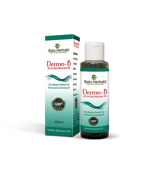 Dermo B Oil 120ML - Balu Herbals