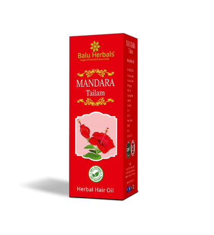 Mandara( hibiscus ) Thailam - Balu Herbals