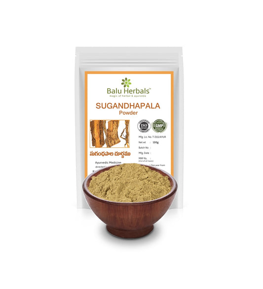 Ananthamulu (Sughandapala) Powder - Balu Herbals