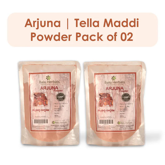 Arjuna | Tella Maddi Powder (Pack of 2)