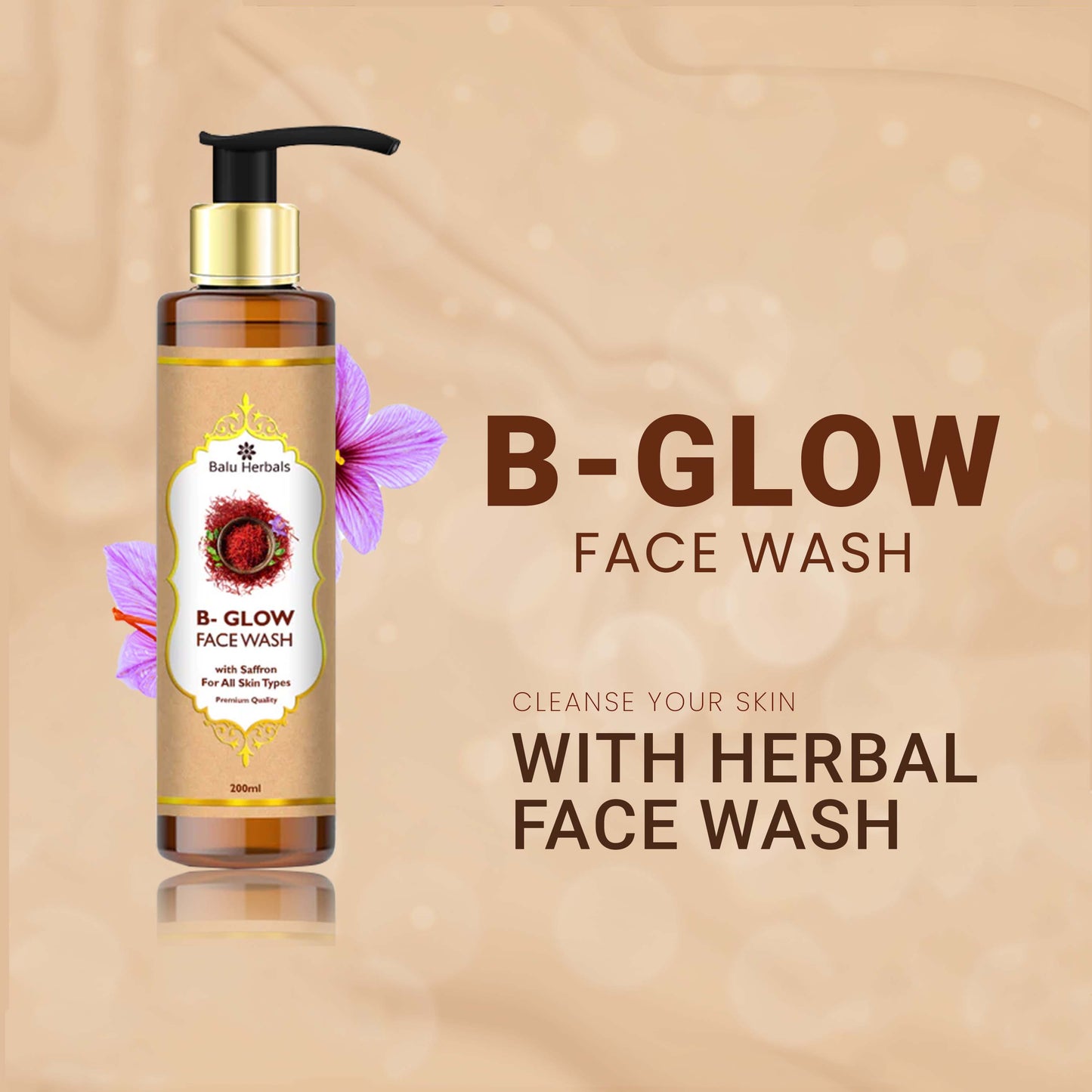 Balu Herbals - B Glow Face Wash