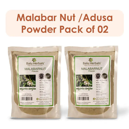Malabar Nut /Adusa /Addasaram Powder (Pack of 2)