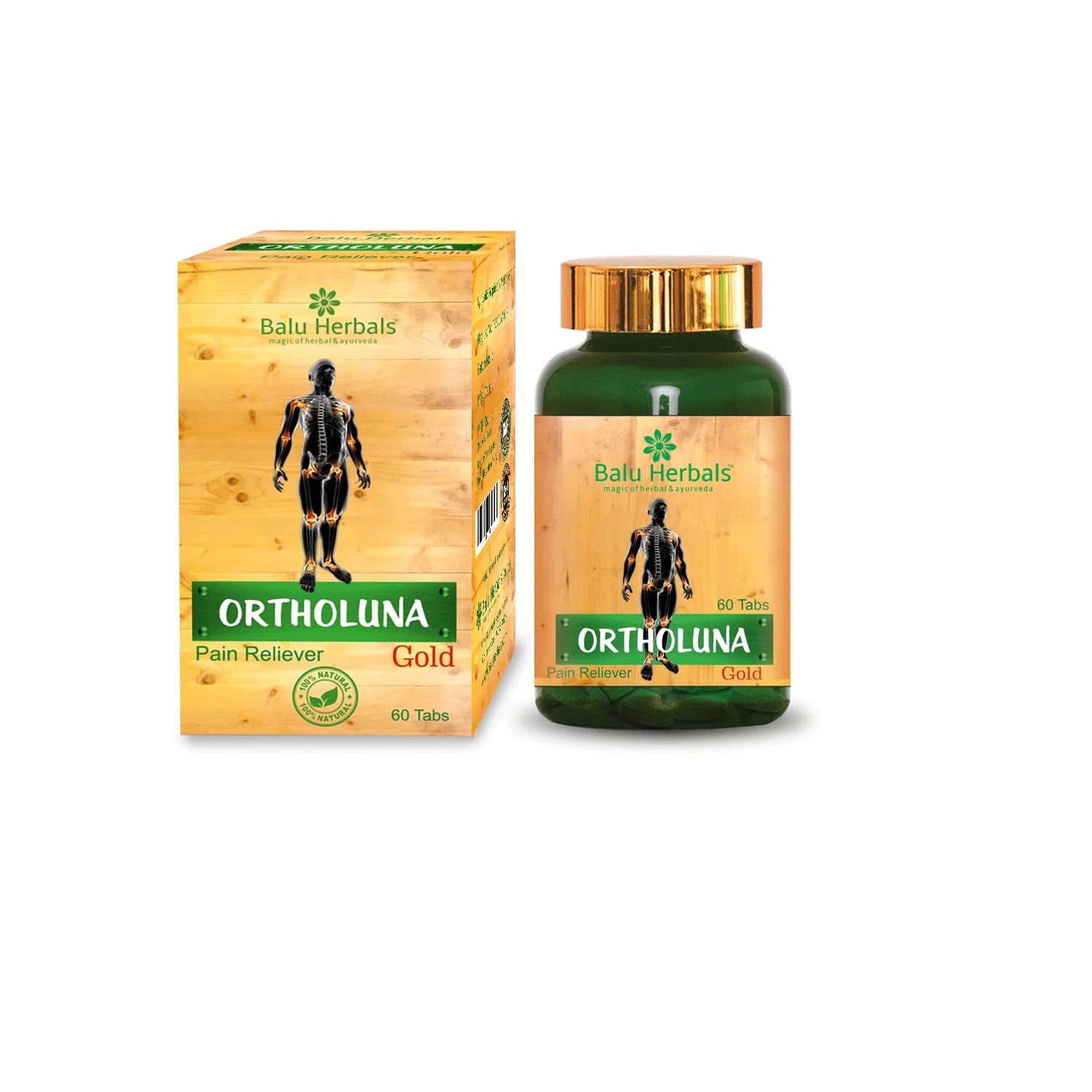 Ortholuna Gold Tabs – BALU HERBALS