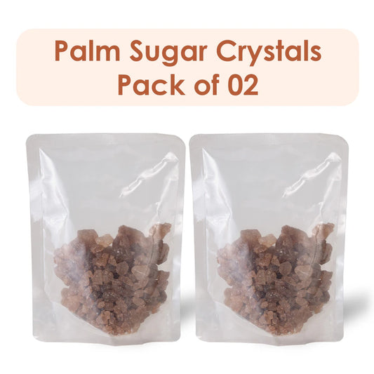 Palm Sugar Crystals | Tal Mishri | Thati Kalakanda (Pack of 2)