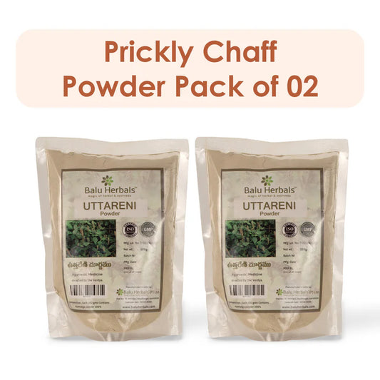 Prickly Chaff | Apamarg | Uttareni Powder (Pack of 2)