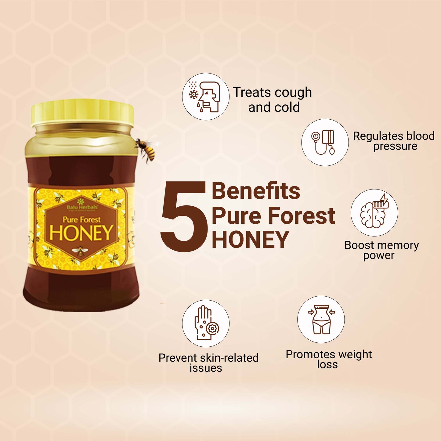 100% Natural Forest Honey