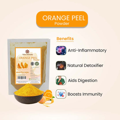Orange Peel Powder 100g (Pack of 2)