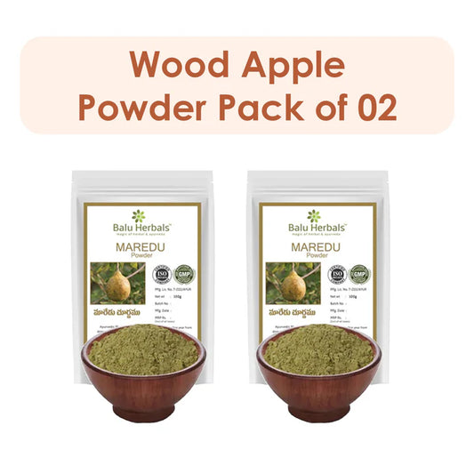 Wood Apple | Bael | Bilvam | Maredu Powder - Pack of 2