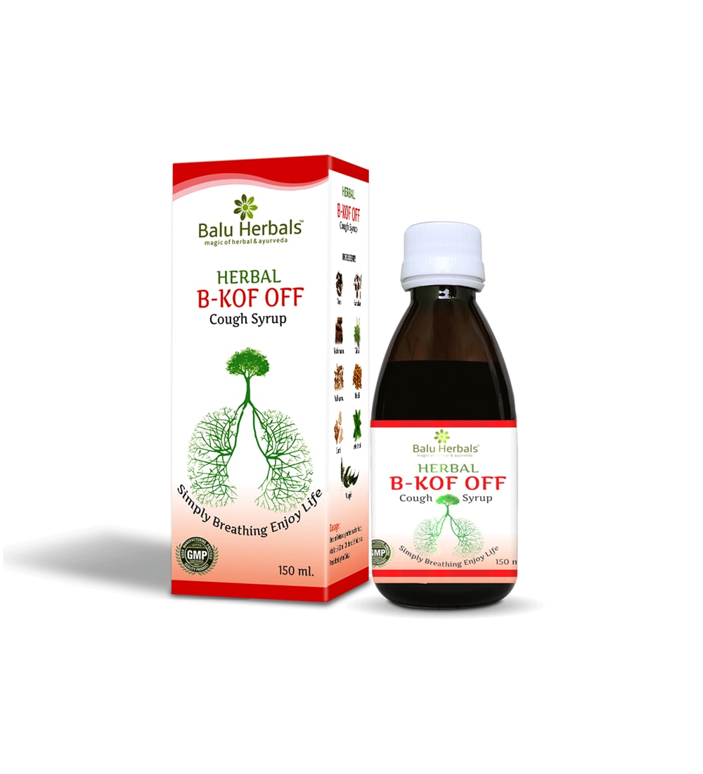 Balu Herbals - B Kof Off Syrup 150ML