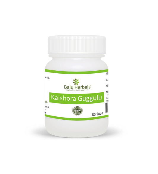 Balu Herbals - Kaishora Guggulu 80T