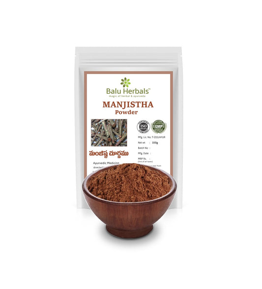 Indian Madder| Rubia Cordifolia | Manjishta Powder 100G