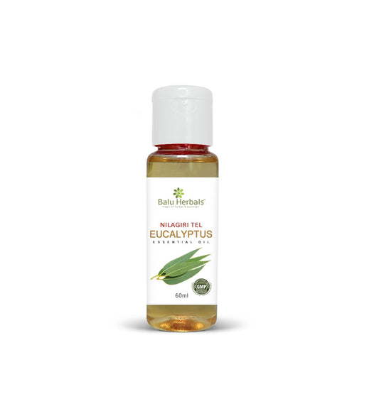 Balu Herbals Eucalyptus Oil (60ML) | Nilagiri Tailam | Nilagiri Tel