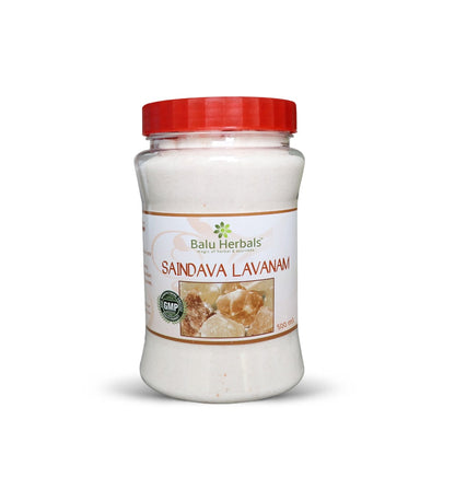 Balu Herbals - Pink Rock Salt (Saindava Lavanam) Powder