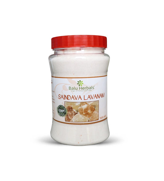 Balu Herbals - Pink Rock Salt (Saindava Lavanam) Powder