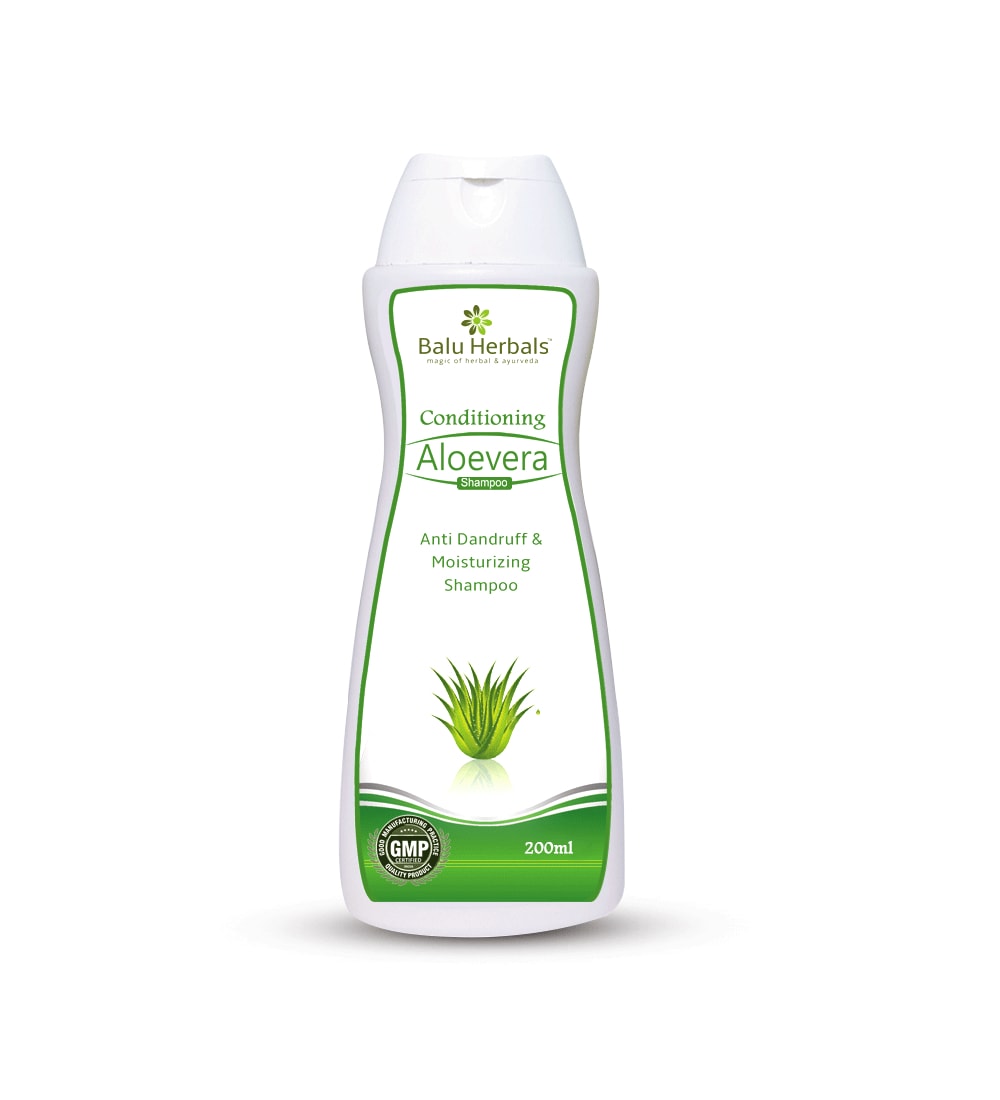 Balu Herbals Amla Aloe Vera Shampoo with Conditioner, Features: Purely  Gentle Hair Care 200ml