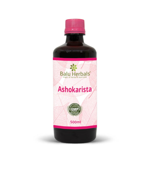 Ashokarista 500ML - Best medicine for reducing menstrual cramps and period pains in women.