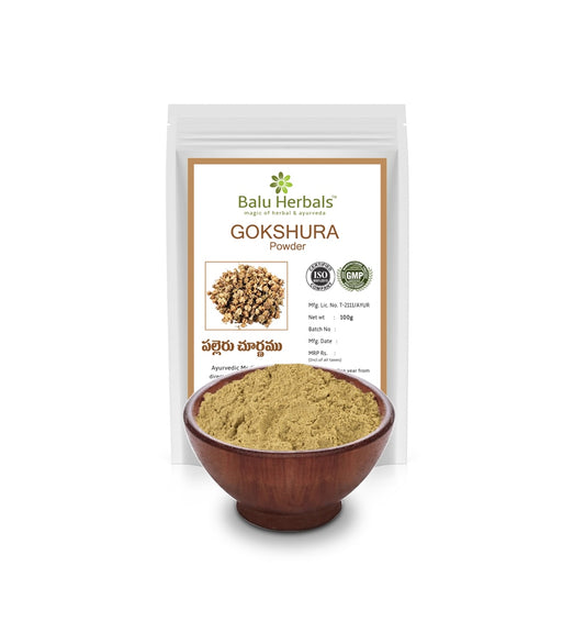 Gokshra (Palleru) Powder - Balu Herbals
