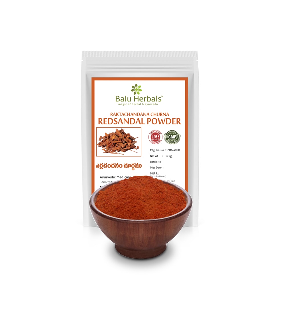 Red Sandal Powder - Balu Herbals