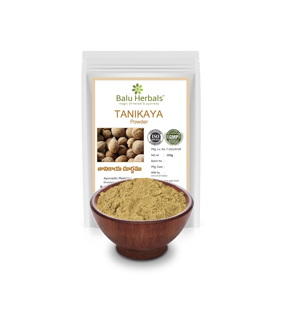 Thanikaya (Vibithaki) Powder - Balu Herbals